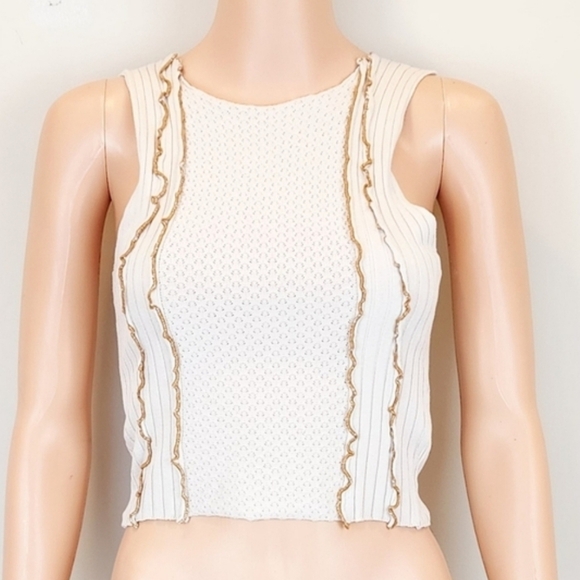 Forever 21 Sleeveless Cropped Top - Picture 1 of 8